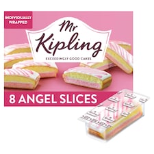 Mr Kipling Angel Slices Vanilla Cake 8 Pack