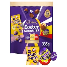 Cadbury Dairy Milk Easter Favourites Chocolate Sharing Pouch 335g 