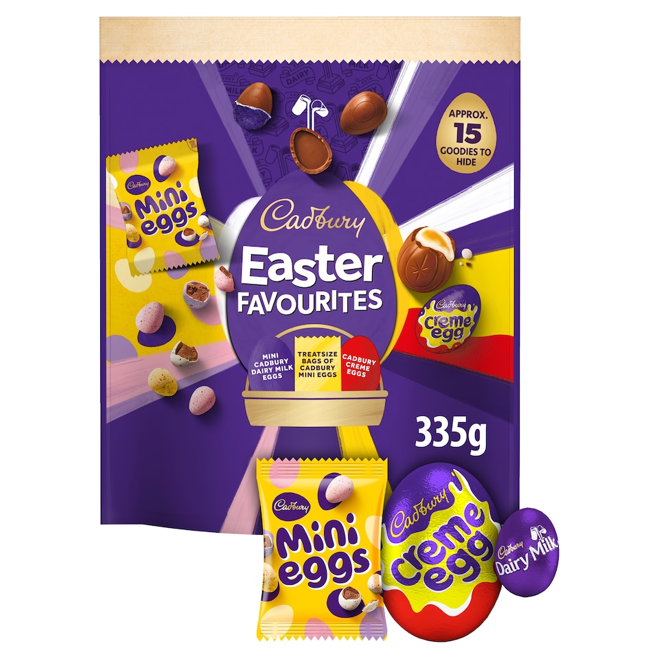 Cadbury Dairy Milk Easter Favourites Chocolate Sharing Pouch 335g