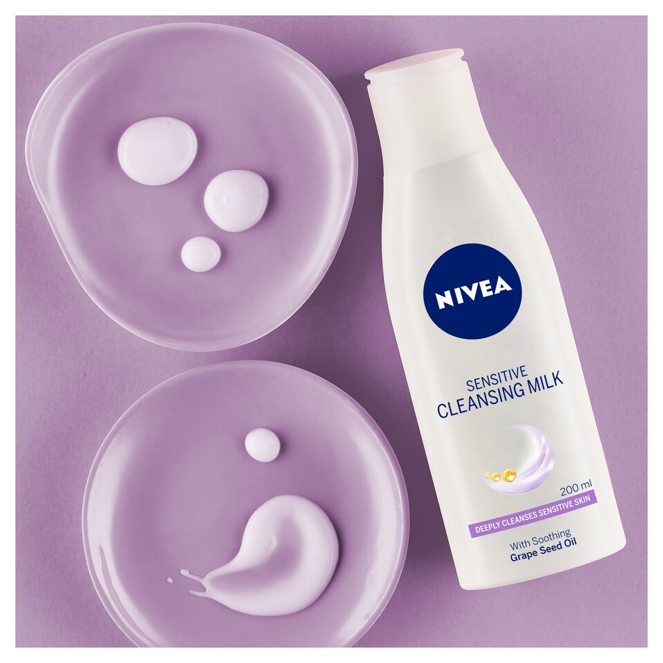 image 1 of Nivea Sensitive Cleansing Milk 200Ml