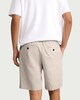 image 3 of F&F Linen Blend Shorts in Cream