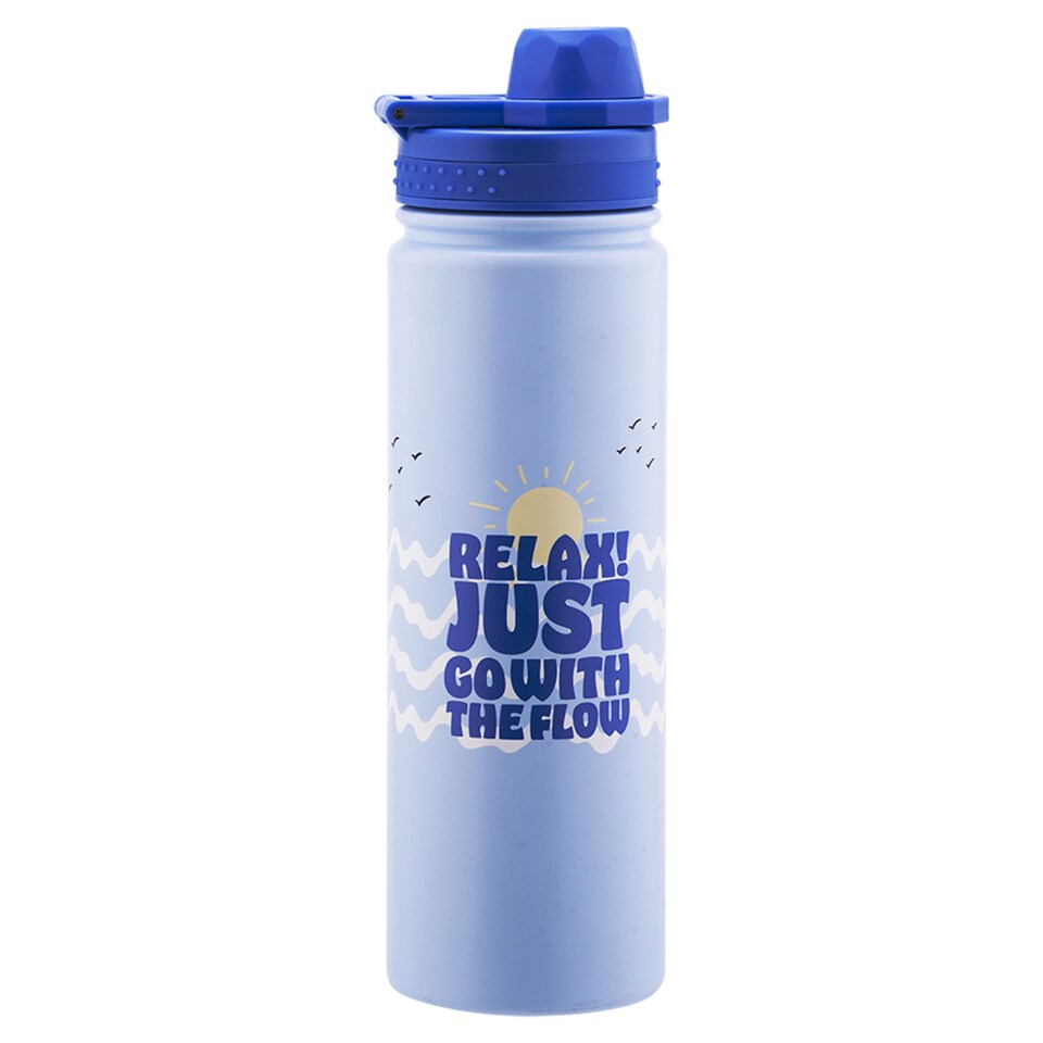 image 1 of Tesco Disney Stitch Dual Stainless Steel Bottle 650ML