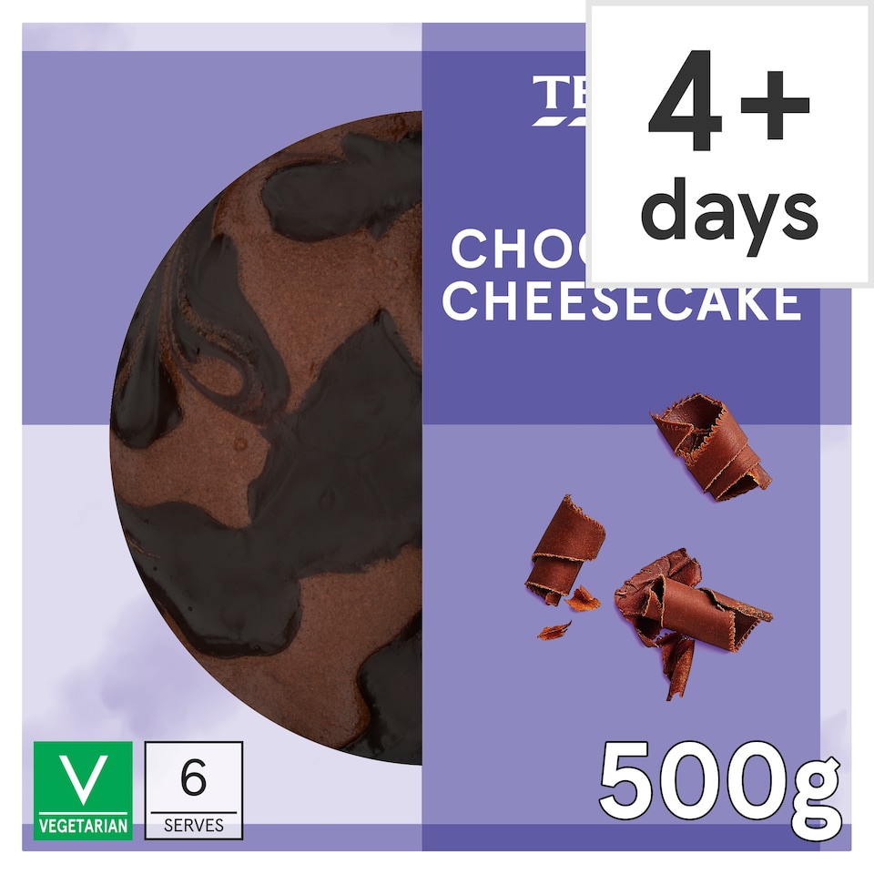 Tesco Chocolate Cheesecake 500g