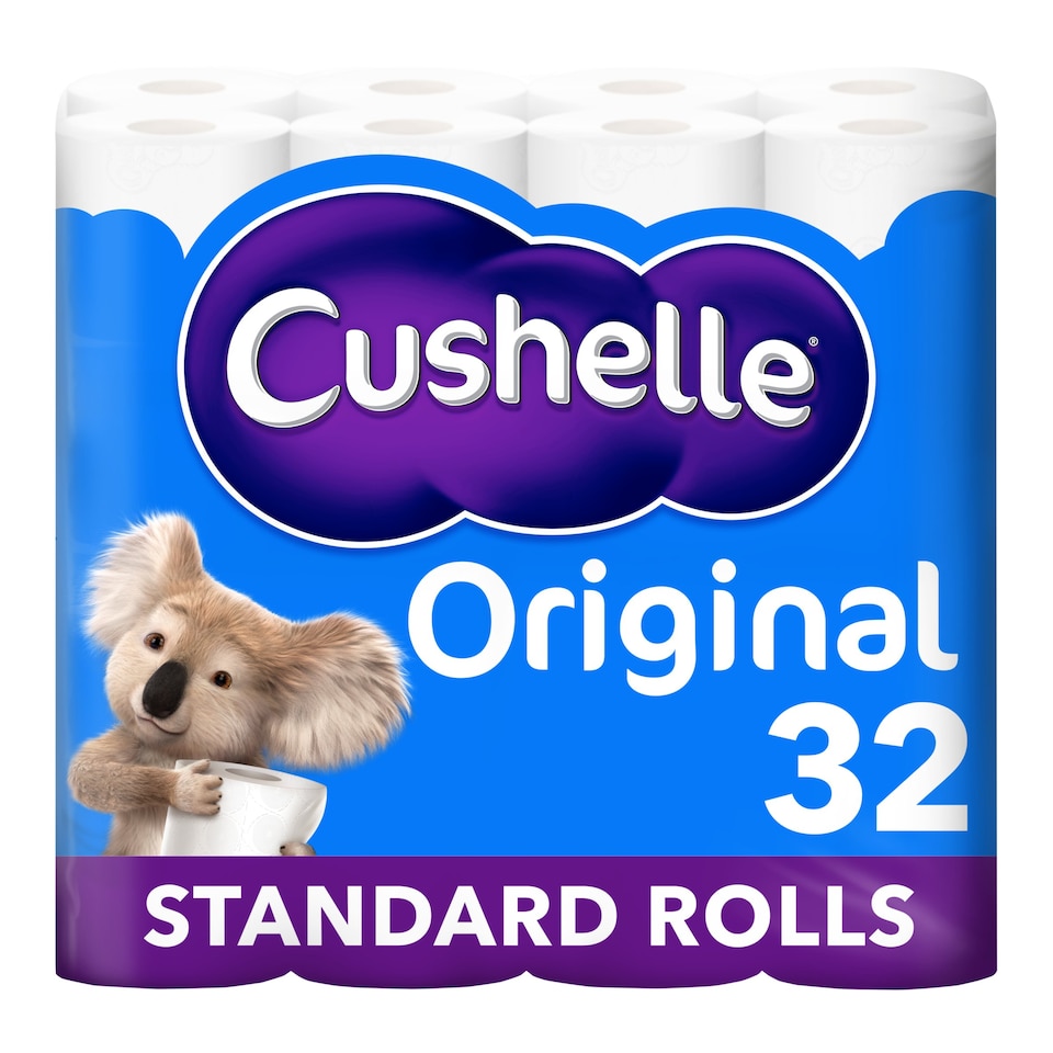 image 1 of Cushelle Original 32 Roll White