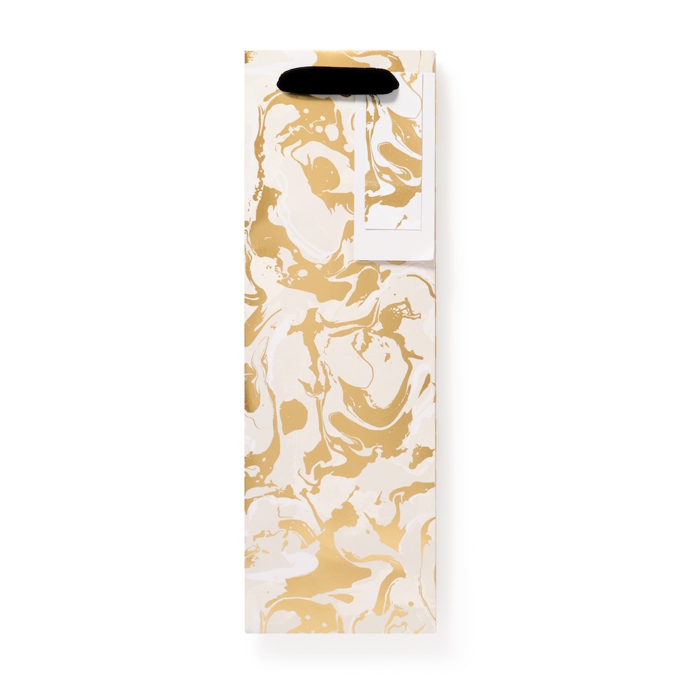 image 1 of Paperchase Rekfrafted Marble Bottle Bag