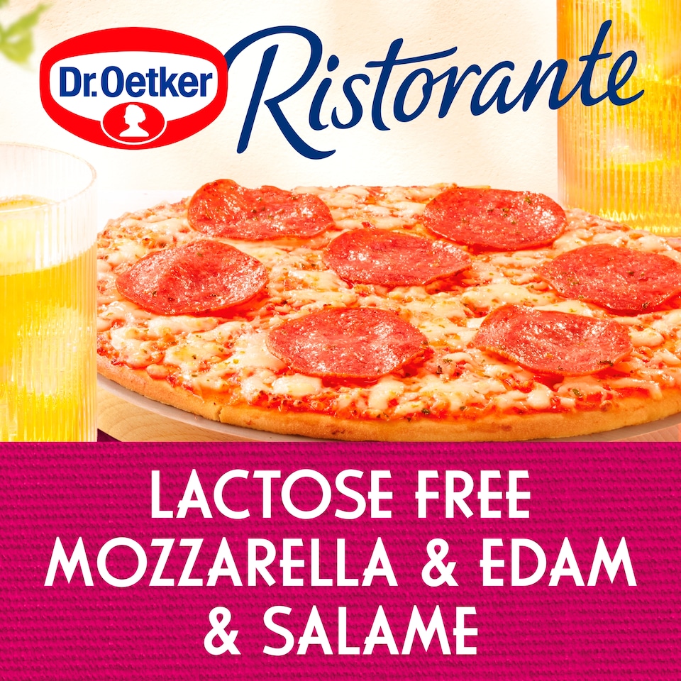 image 1 of Dr. Oetker Ristorante Gluten Free Pepperoni-Salame Pizza 332g