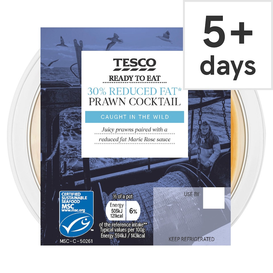 Tesco 30% Reduced Fat Prawn Cocktail 170G