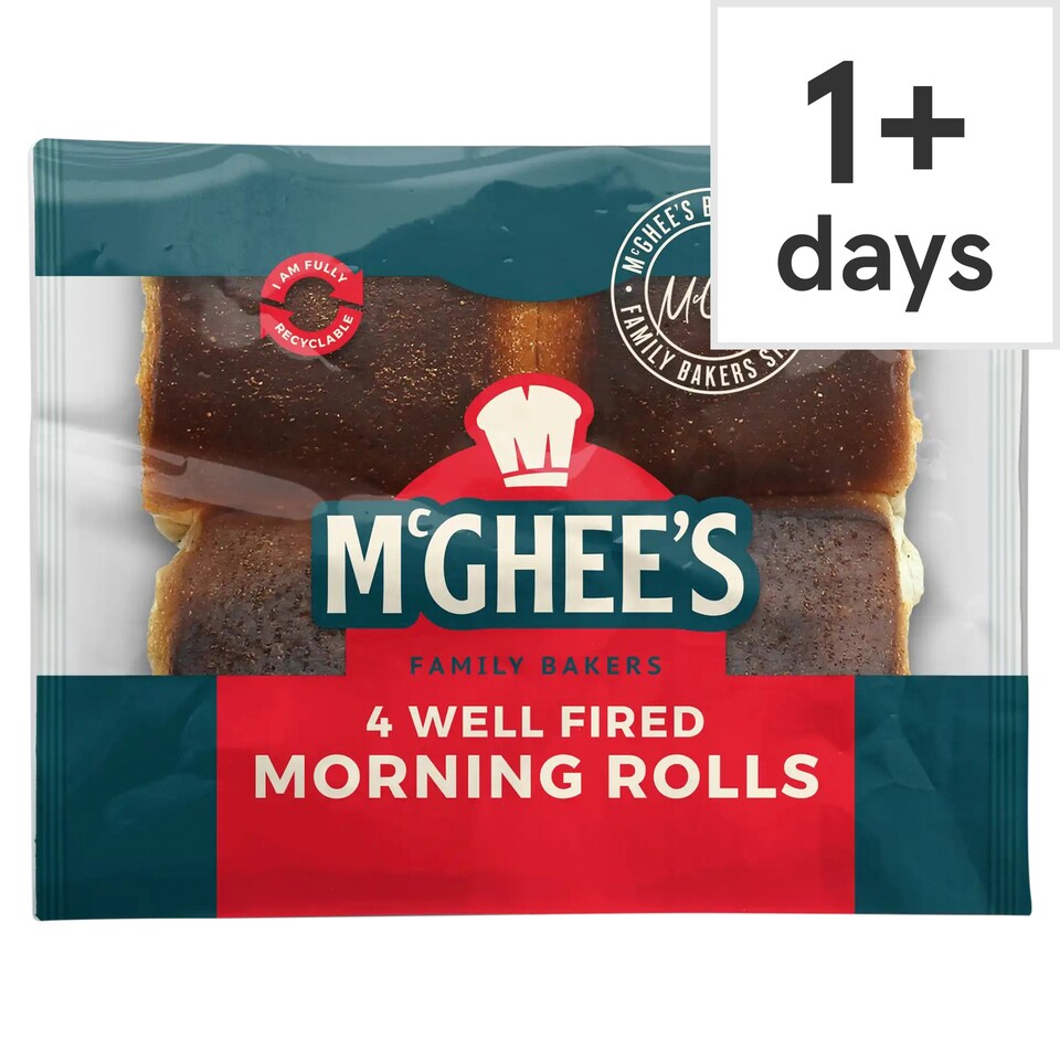 McGhee's Well Fired Morning Rolls 4 Pack