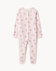 image 3 of F&F Baby 3-Pack Pure Cotton Printed Sleepsuits in Pink