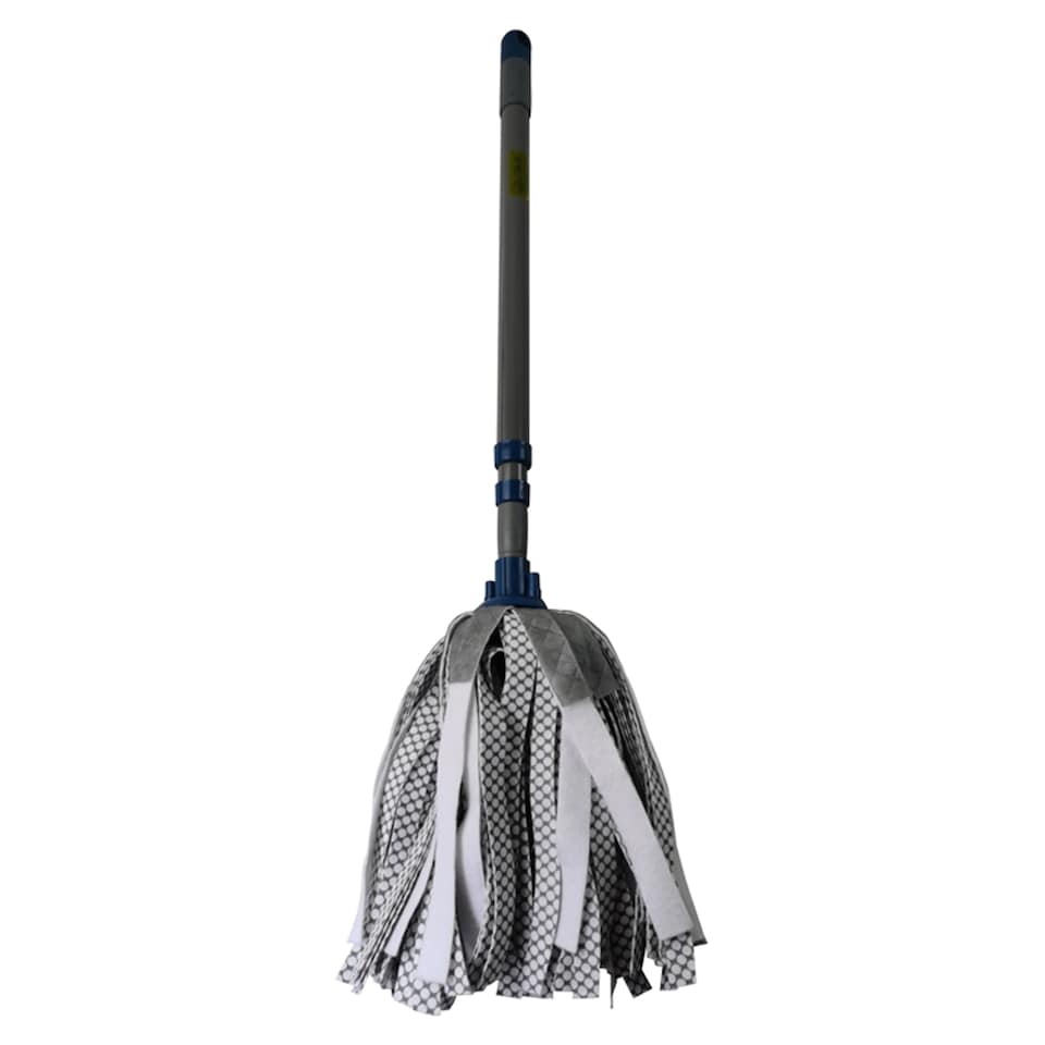 Tesco Cloth Mop Blue Grey