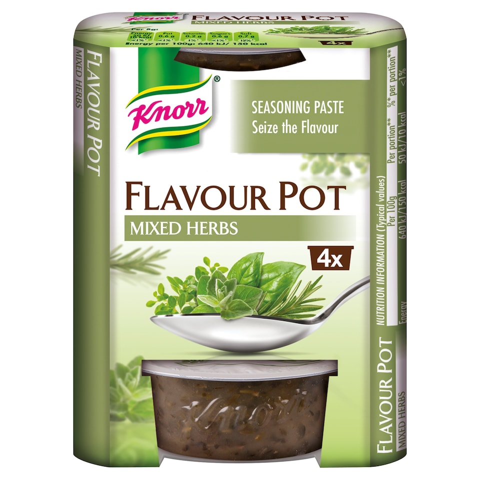 Knorr Mixed Herbs Flavour Pot 4 X 23G