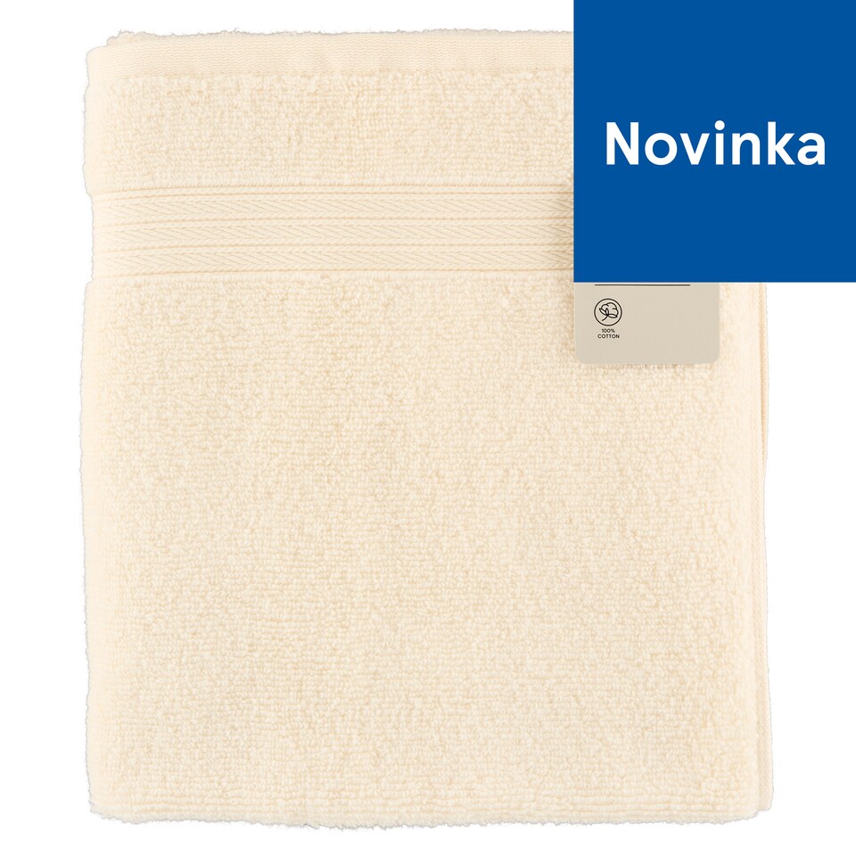 F&F Home Cream Super Soft Cotton Hand Towel 50 x 90 cm