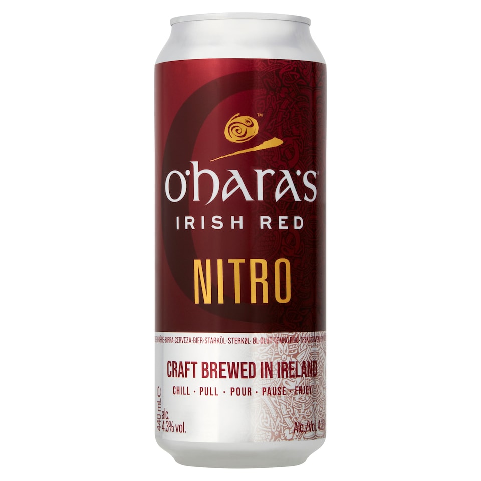 O'hara's Irish Red Nitro Ale 440Ml