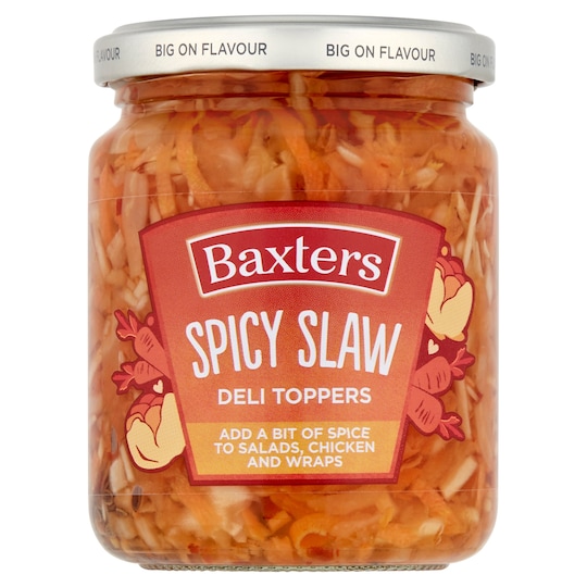 Baxters Spicy Slaw 250G Tesco Groceries