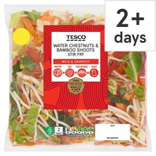 Tesco Water Chestnuts & Bamboo Shoots Stir Fry 320g