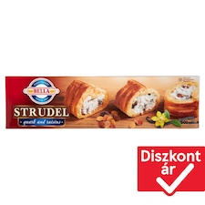 Bella gyorsfagyasztott túrós-mazsolás rétes 500 g