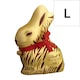 image 1 of Lindt Gold Bunny Milk Chocolate Animal Print 200G