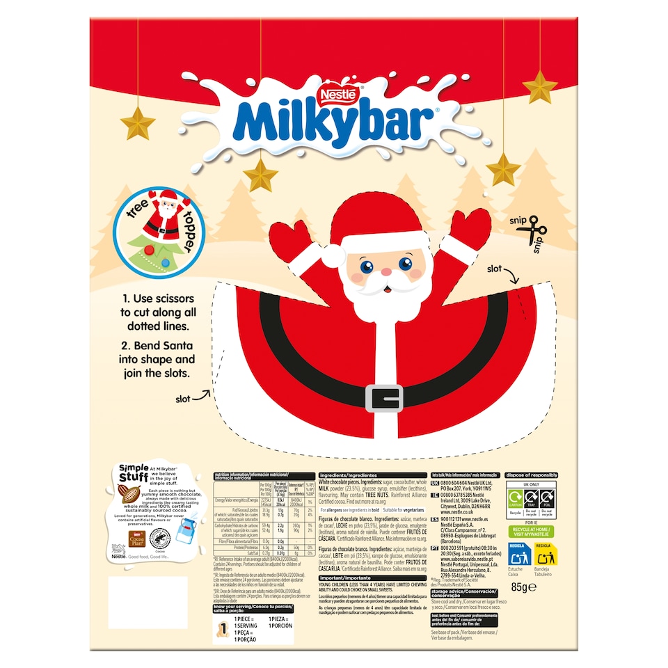 image 1 of MILKYBAR Advent Calendar 85g
