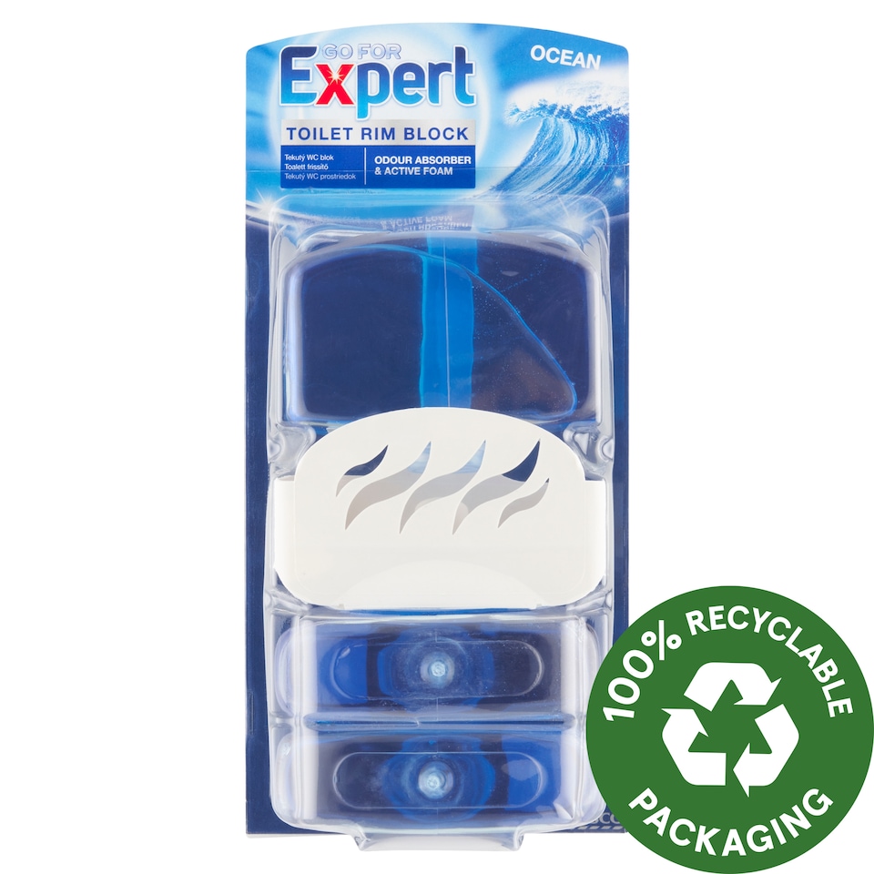 Go for Expert Ocean WC tekutý prostriedok 3 x 55 ml 
