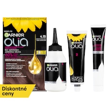 Garnier Olia permanentná farba na vlasy 4 .15 Ľadová čokoláda , 60 +60 +54 ml