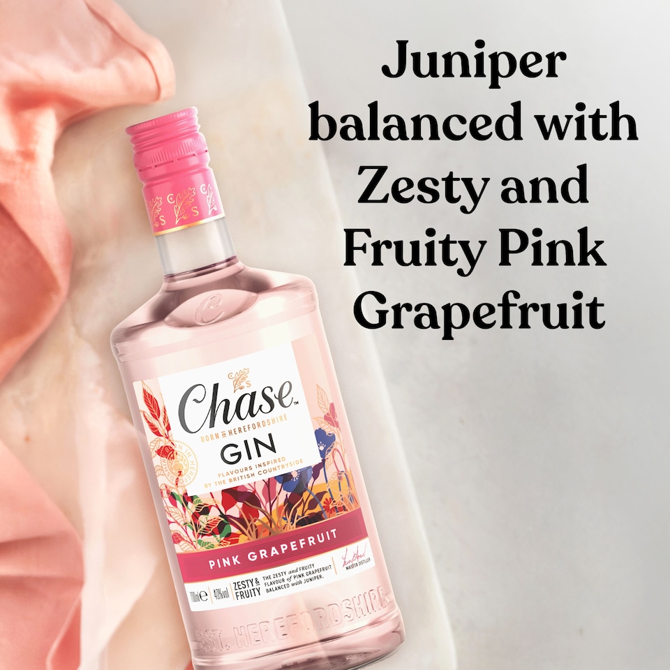 image 1 of Chase Pink Grapefruit Gin 40% vol 70cl