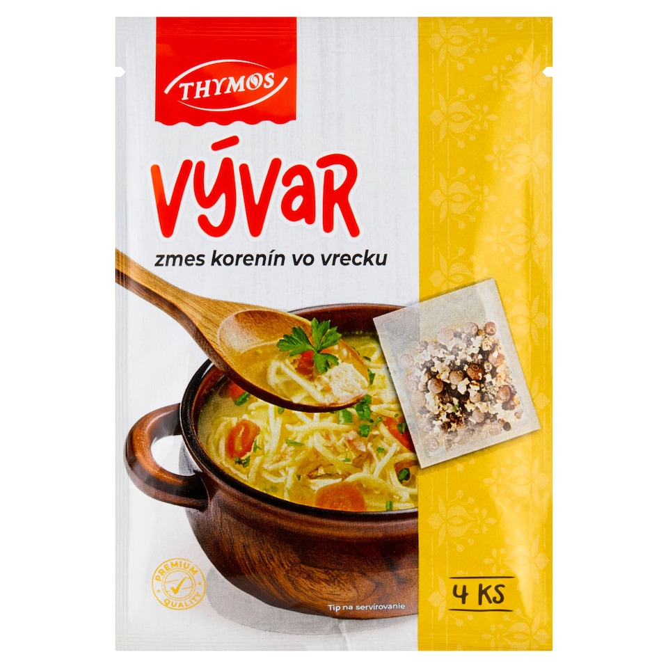 obrázok 1 z Thymos Vývar zmes korenín vo vrecku 4 x 5 g (20 g)