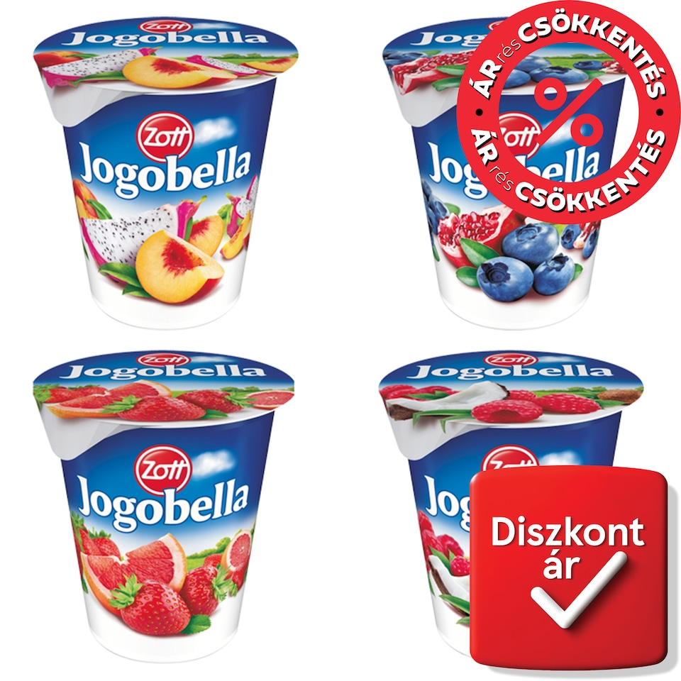Zott Jogobella élőflórás joghurt 150 g