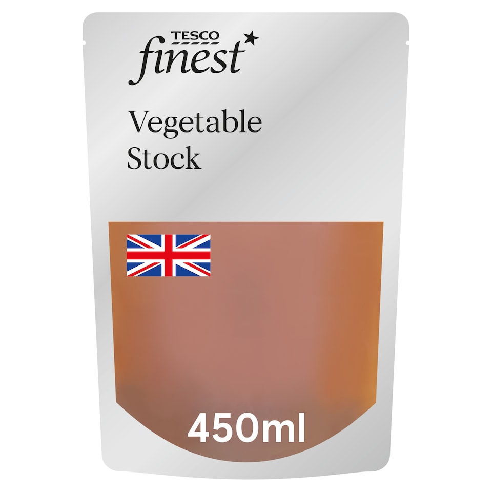 Tesco Finest Vegetable Stock 450Ml
