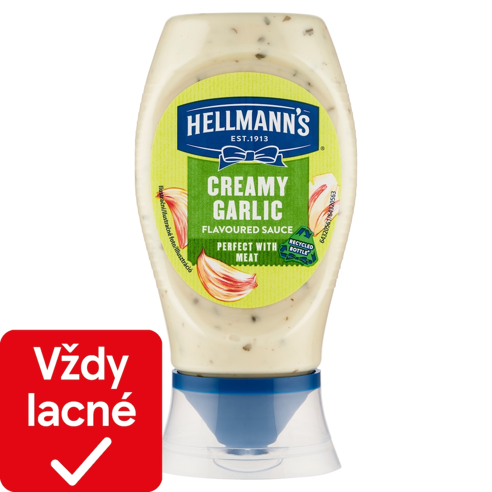 image 1 of Hellmann's Cream Sauce with Garlic Flavor 250 ml