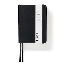 Agenzio Soft Touch Small 2025 Diary Black