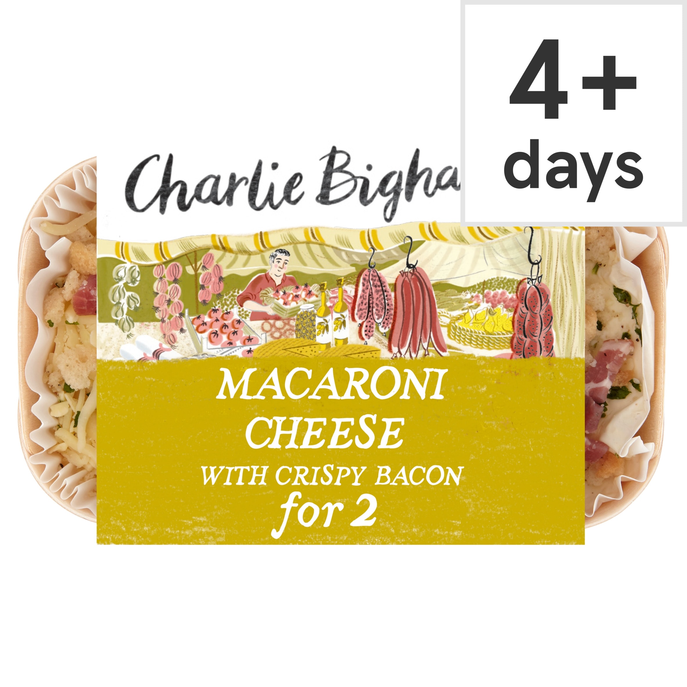 Charlie Bigham's Macaroni Cheese with Crispy Bacon 670g