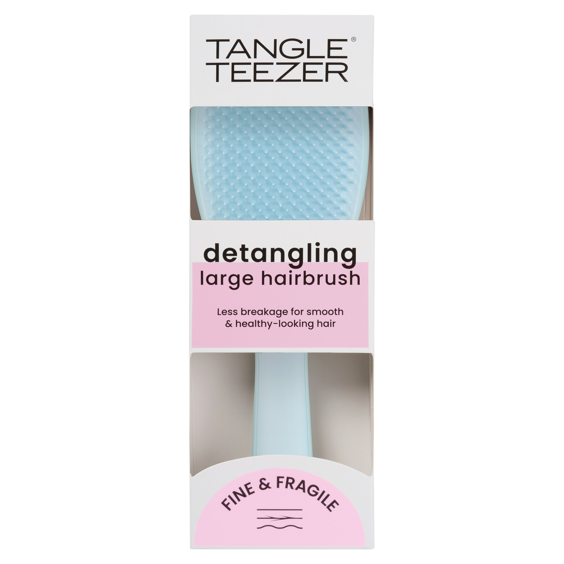 Tangle Teezer Detangling Large Hair Brush Fine & Fragile Seafoam Blue