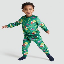 The Grinch Minky Fleece Pyjamas in Green