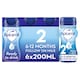 image 1 of Aptamil 2 Follow On Milk Ready to Drink 6-12 Months 6 x 200ml