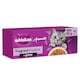 image 1 of WHISKAS 1+ Aromatic Fragrant Fusions Selection Wet Cat Food Pouches in Gravy 40x85g