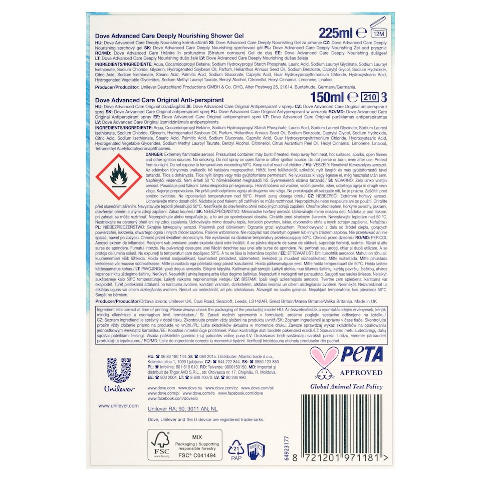 obrázok 1 z Dove Original prémiová kazeta pre ženu