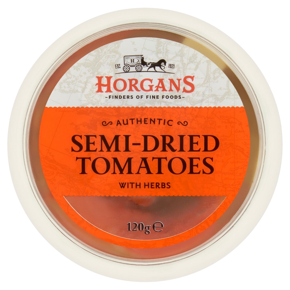 Horgans Semi Dried Tomatoes Mozzarella Pesto 120G