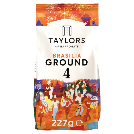 Taylors Cafe Brasilia Ground Coffee 227G Tesco Groceries