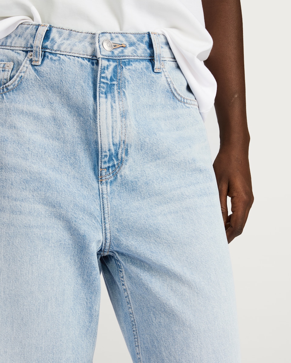 image 1 of F&F Wide Leg Jeans in Blue