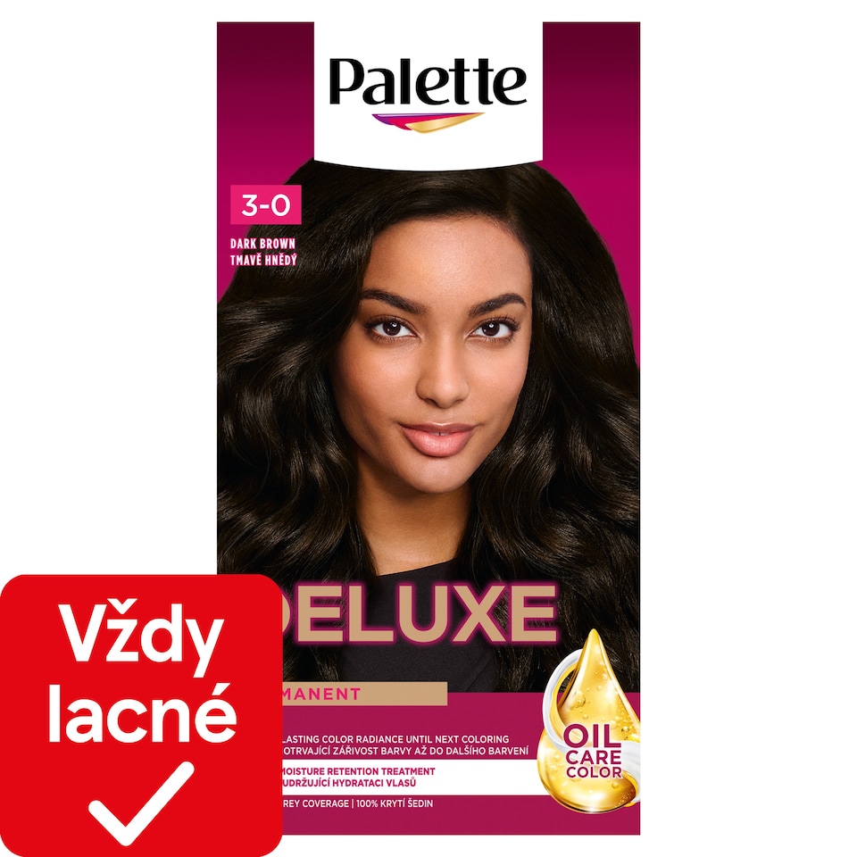 obrázok 1 z Palette Deluxe farba na vlasy Tmavohnedý 3-0