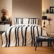 image 1 of Cosmo Living Black Crafted Stripe Duvet Set Super King