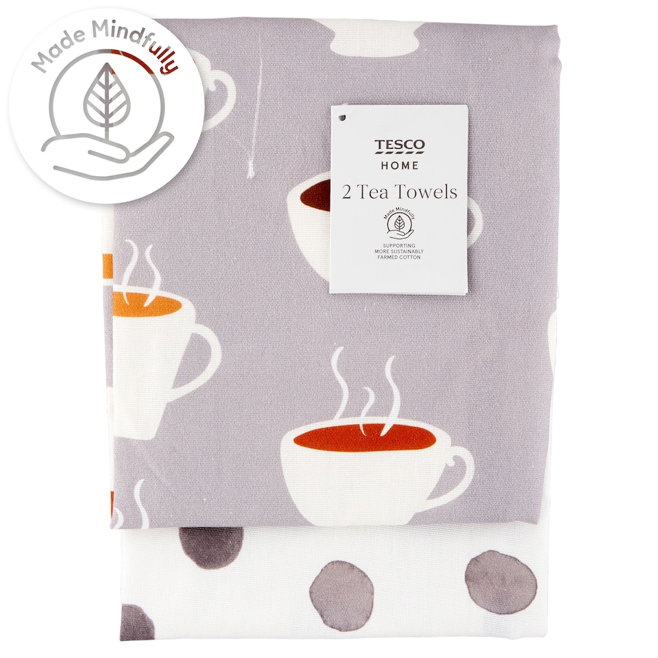 Tesco Home Café Coffee konyharuha 50 x 70 cm 2 db