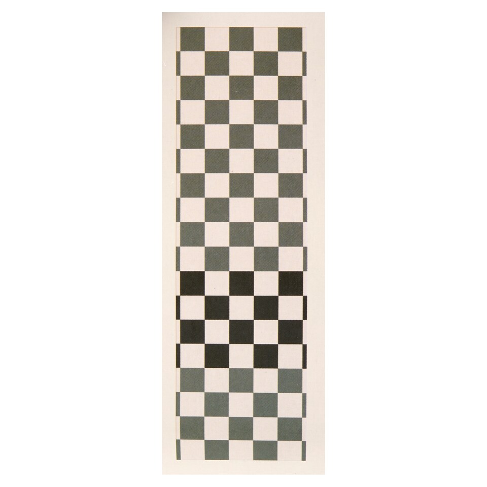 image 1 of F&F Home Green Checkered Shower Curtain 180 x 180 cm