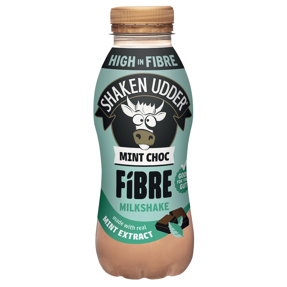 image 1 of Shaken Udder Mint Chocolate Fibre Milkshake 330ml