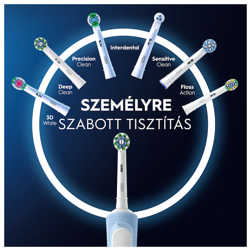 Oral-B Vitality Pro Elektromos Fogkefe, Kék  1. kép
