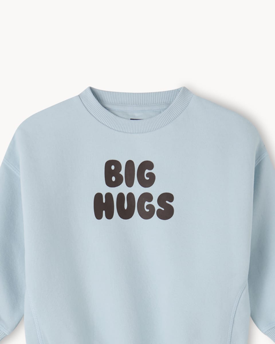 image 1 of F&F Boys 2-Pack Slogan Sweatshirt and Joggers Set in Chocolate