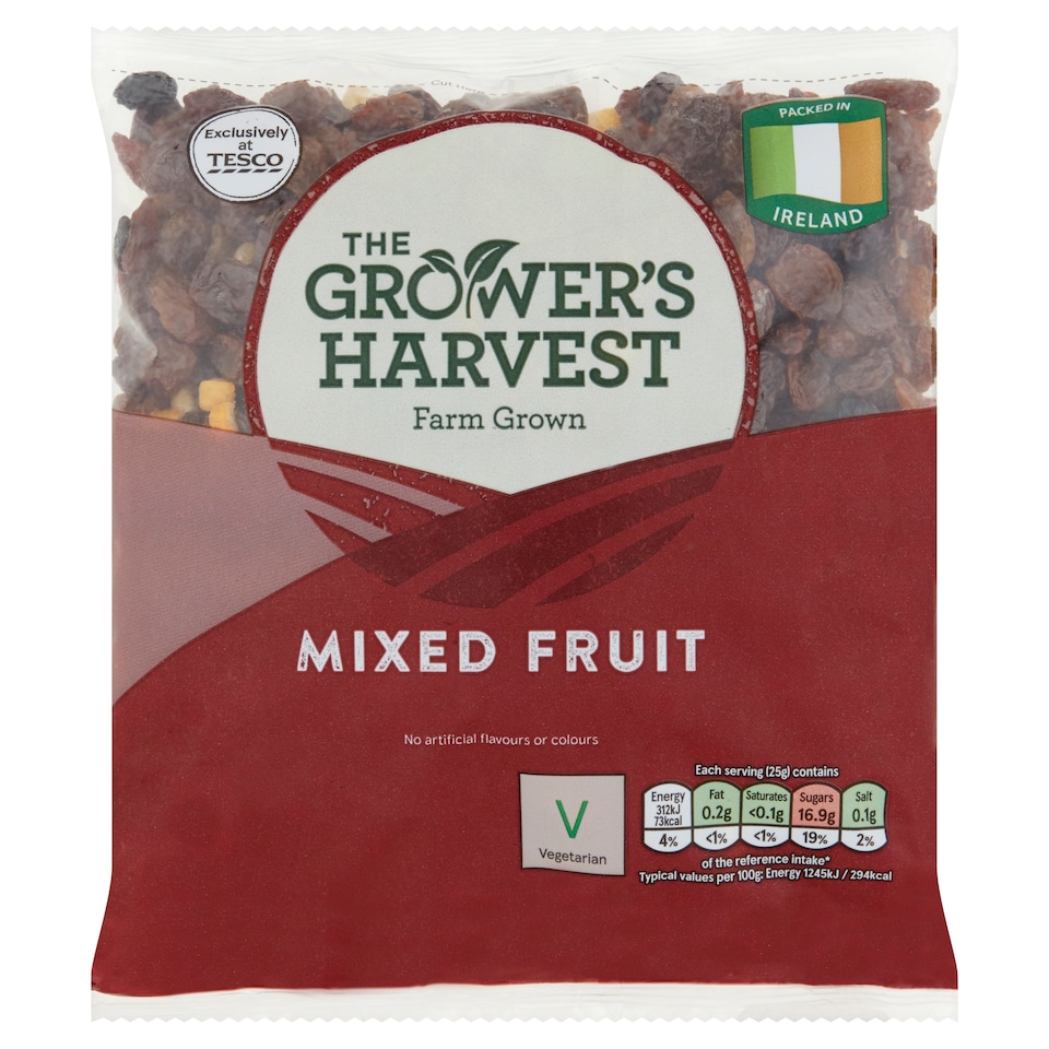 Growers Harvest Fruit Mix 375G
