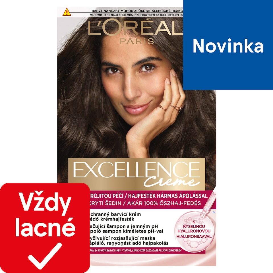 L'Oréal Paris Excellence Creme Hair Color 3 Dark Brown