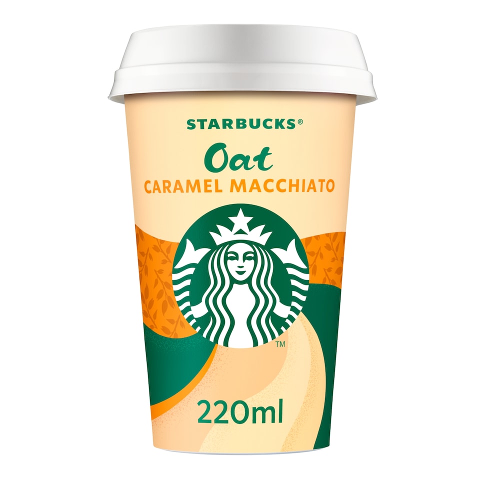 image 1 of Starbucks Oat Caramel Macchiato Iced Coffee 220ml