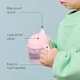 image 5 of Tommee Tippee Weaning Sippee Cup 190Ml 4M+ Assorted